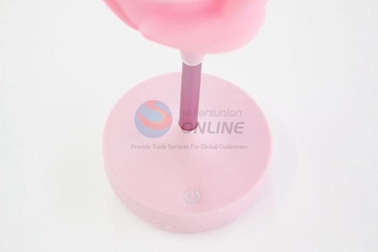 Rose Flower LED Light Night Pink Colors Romantic Candle Light