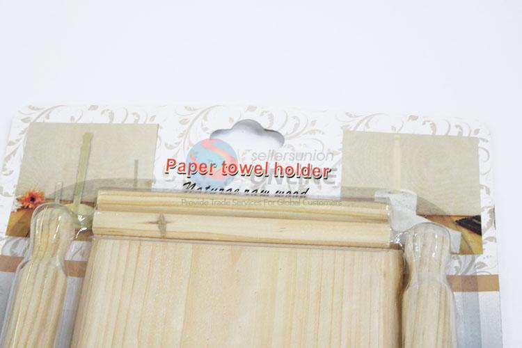 Wooden Paper Towel Holder for Kitchen New Design
