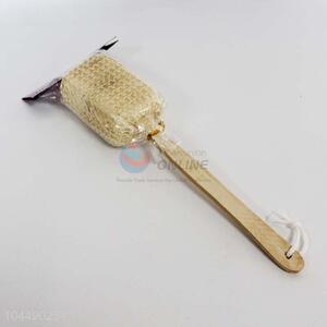 Bath Brush Sisal Brush Sponge with Long Handle