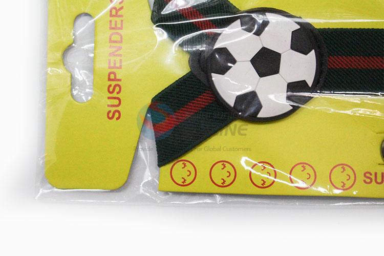 Most Popular Cartoon Football Pattern Kids Adjustable Suspenders