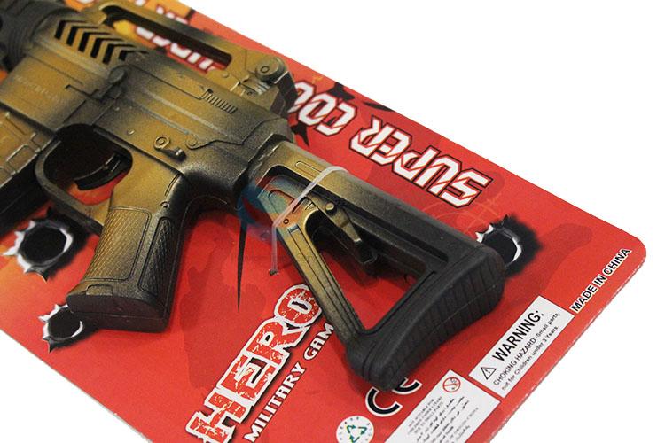 Best Quality Golden Spray Paint Plastic Flint Gun For Children