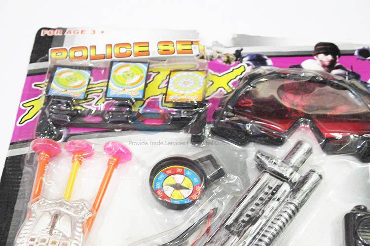 Hot Selling Police Toy Set Soft Bullet Gun For Kids Made In Chenghai