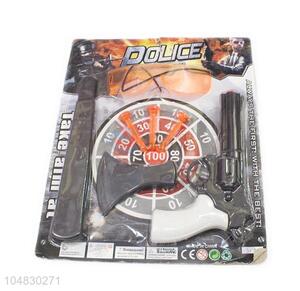 Hot Selling Kids Soft Bullet Plastic Police Cheap Gun Toy