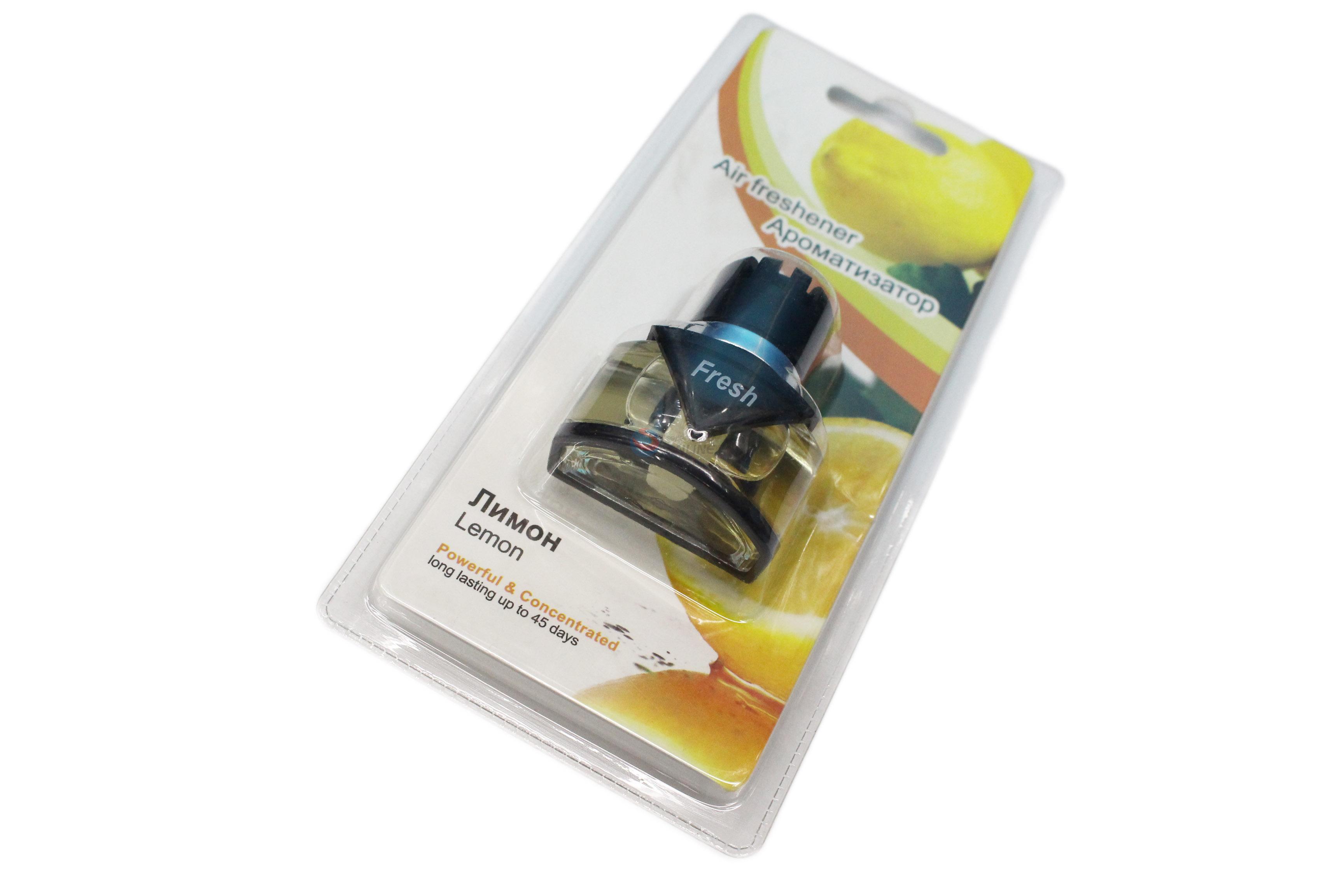 China Factory Supply Lemon Scent Car Perfume Diffuser Hanging Car Air Freshener