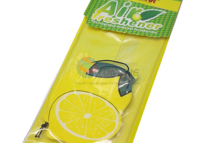 Promotional Gift Lemon Shape Scent Car Air Freshener