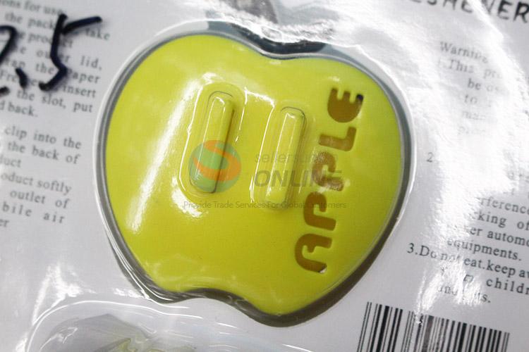 Good Quanlity Apple Shape Car And Home Long Lasting Smell Lemon Scent Air Freshener