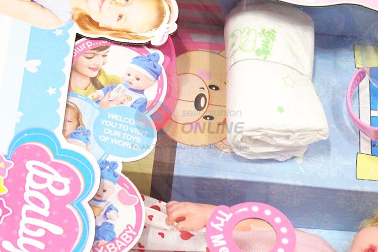 Most popular wholesale funny sweet doll set with sound