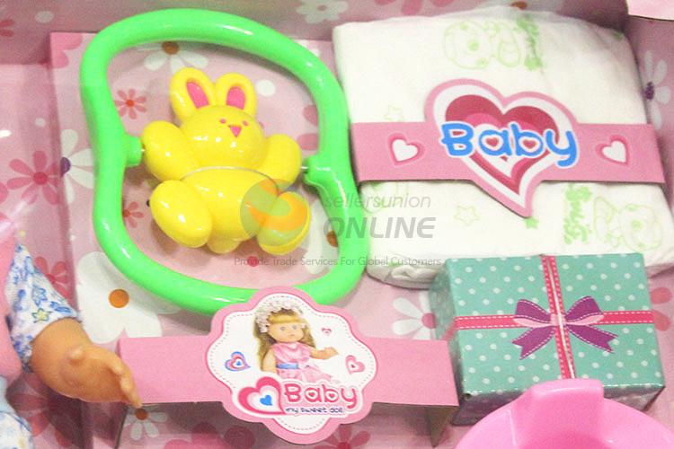 Low price funny sweet doll set with IC