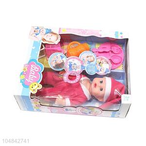 Wholesale new style funny sweet doll set with sound