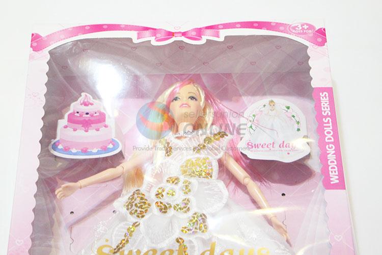 Wholesale Cheap 11 Cun Wedding Dress Dolls Toy For Children Creative Toy