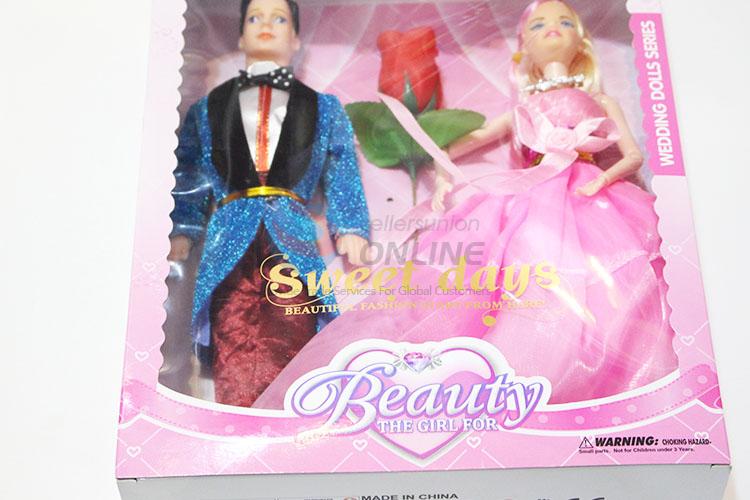 Wholesale Price 11 Cun Dolls Couples with Roses toy