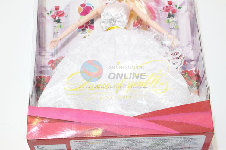 Promotional Wholesale 11 Cun Wedding Dress Dolls for Children