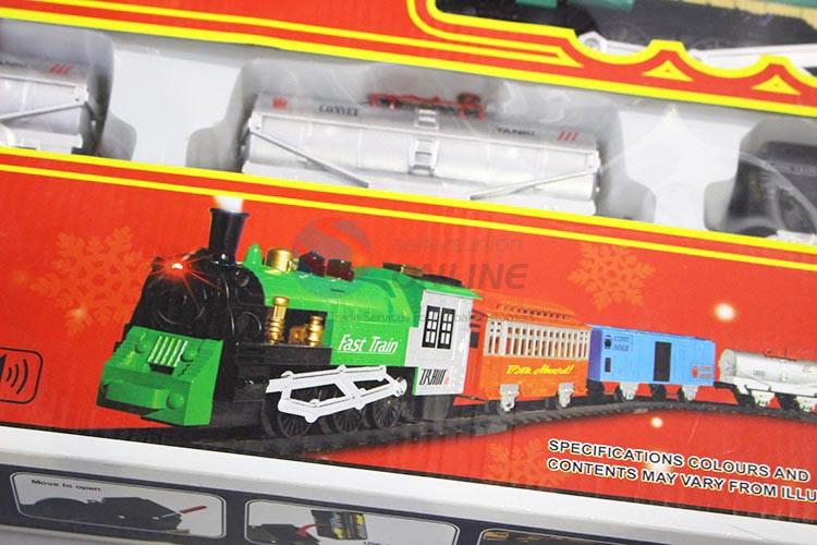 High grade custom kids train track toys