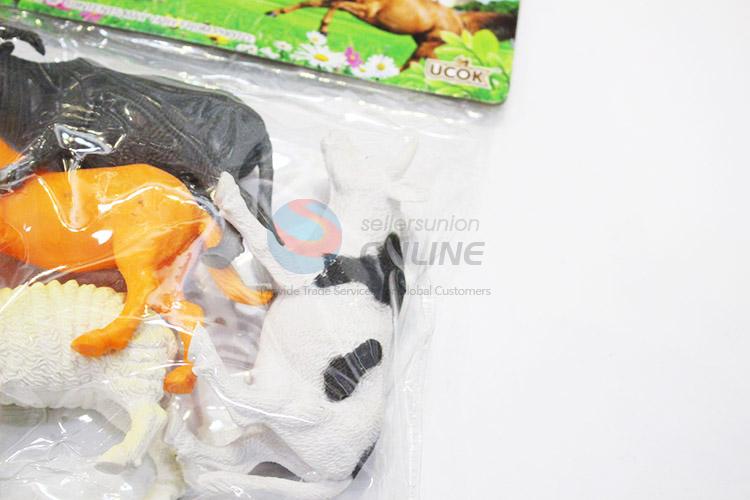 Factory directly sell plastic farm animals 4pcs