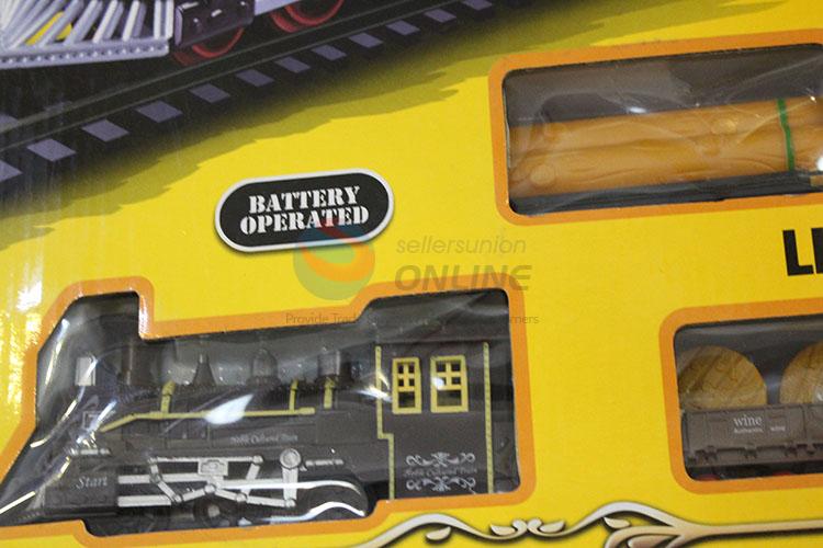 Super quality kids electric train track toy