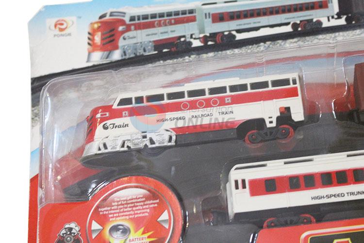 China wholesale kids electric train track toy