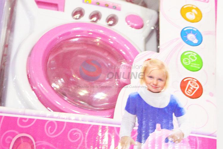 Wholesale Nice Kids Play House Toys Simulation Full Automatic Roller Washing Machine