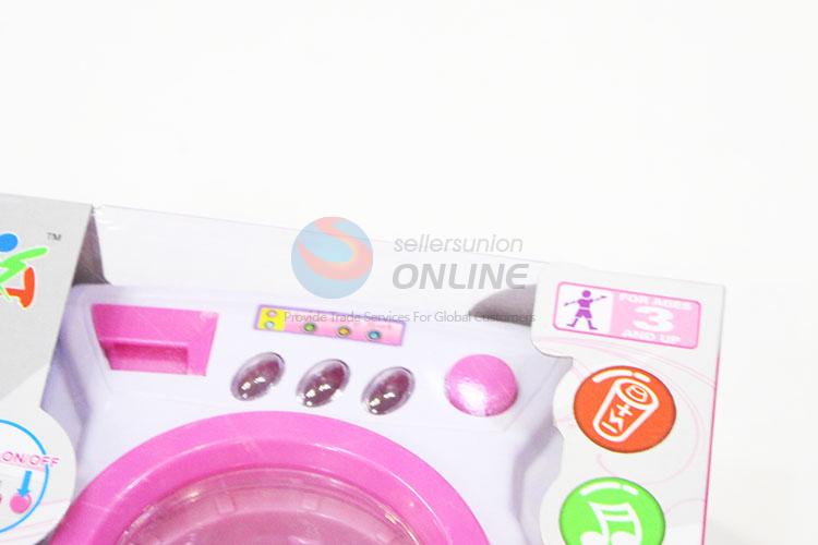 China Factory Children Play House Simulation Full Automatic Roller Washing Machine Toys