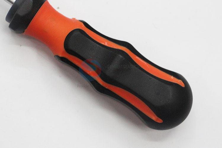 Multifunctional Plastic Handle Slottted Screwdriver with Protective Cover Wholesale