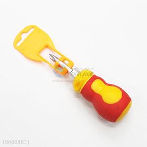 Use Screwdriver Plastic Handle Dual-purpose Screwdrivers with Protective Cover