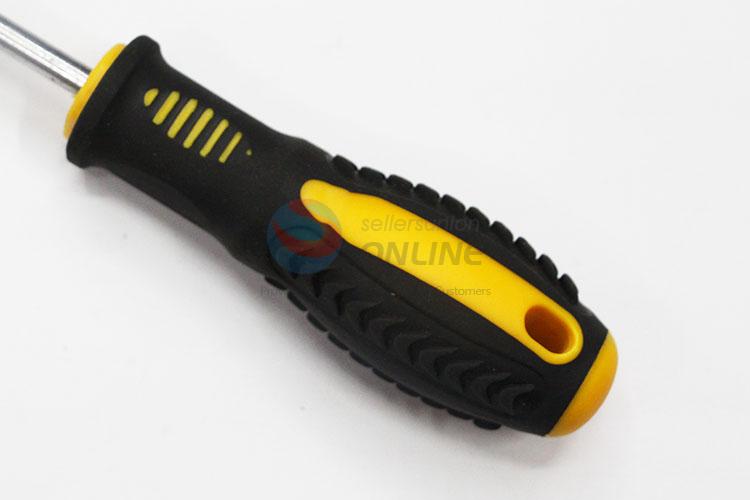 Simple Style Steel Slottted Screwdriver with Protective Cover