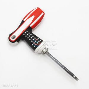 Multi Function Repair Hand Tools Plastic Handle Triple-purpose Screwdriver with Protective Cover