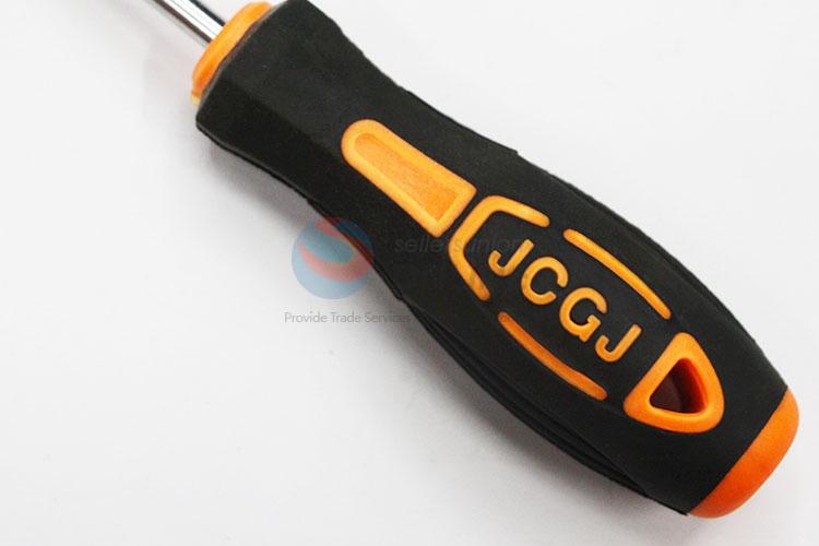 Promotional Custom Plastic Handle Steel Cross Screwdriver