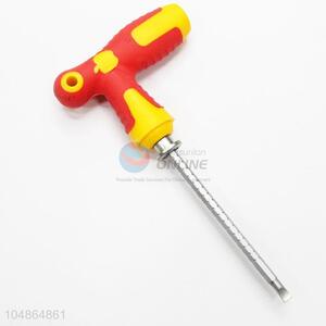 Plastic Handle Retractable Dual-purpose Screwdrivers with Protective Cover Repair Hand Tools