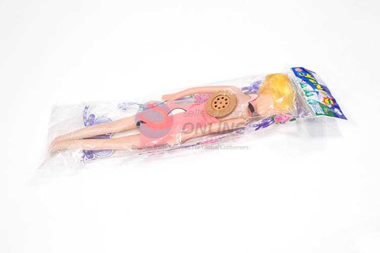 Bottom price fashion musical plastic doll