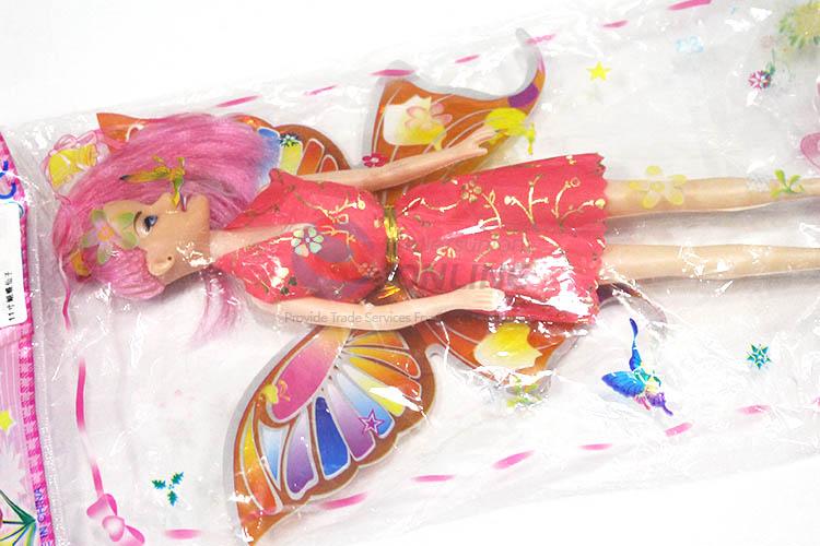 Best selling plastic fairy butterfly doll