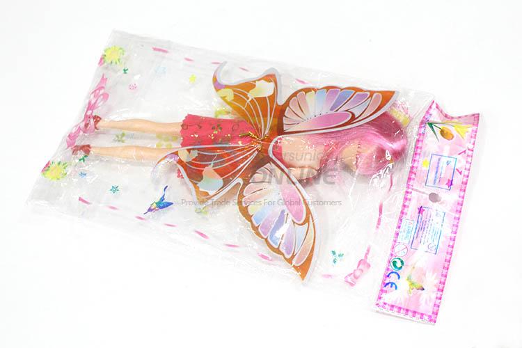 Best selling plastic fairy butterfly doll