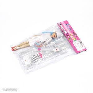 Factory customized plastic nurse doll set