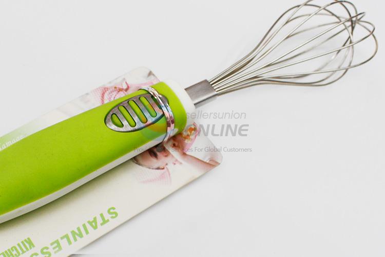 Premium quality kitchen utensil stainless steel egg whisk