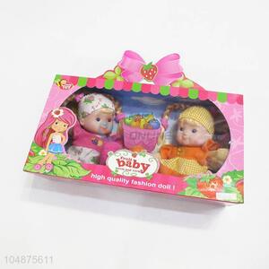 Factory customized 2pcs doll toy for girls