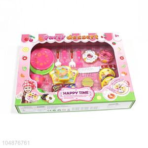 High sales party play toy DIY dessert kitchen toy