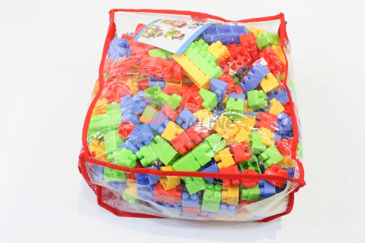 PVC Bag Packing Top Quality Educational Plastic Building Block