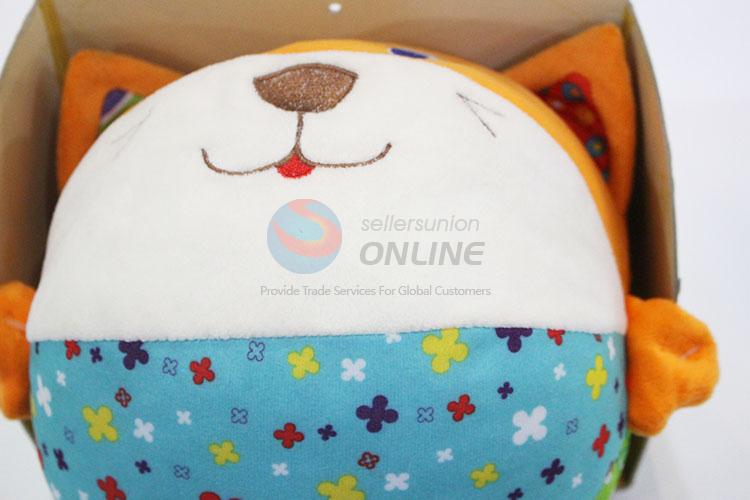 Fancy cheap baby dog ball plush toy