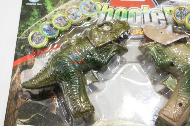 Wholesale Cheap Plastic Dinosaur Shaped Shooting Gun Toys