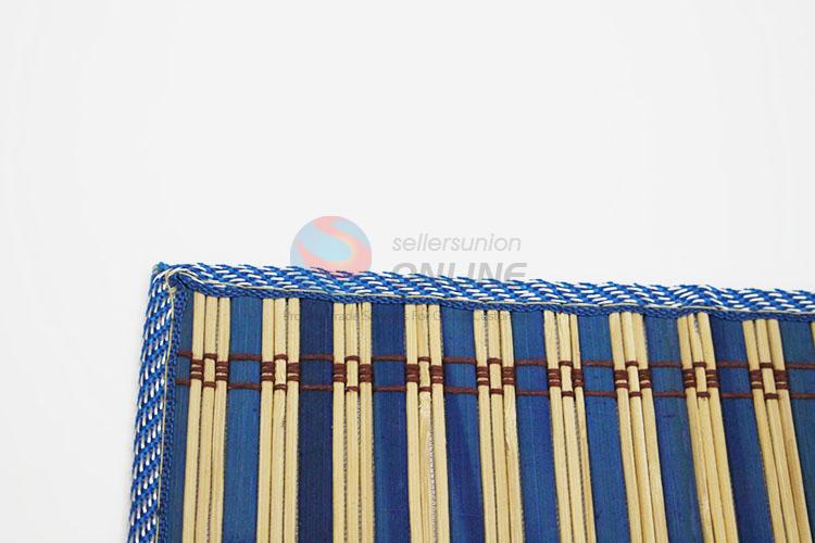 Fashion Style Eco-friendly Square Shaped Bamboo Weaving Material Kitchen Placemat Table Mat