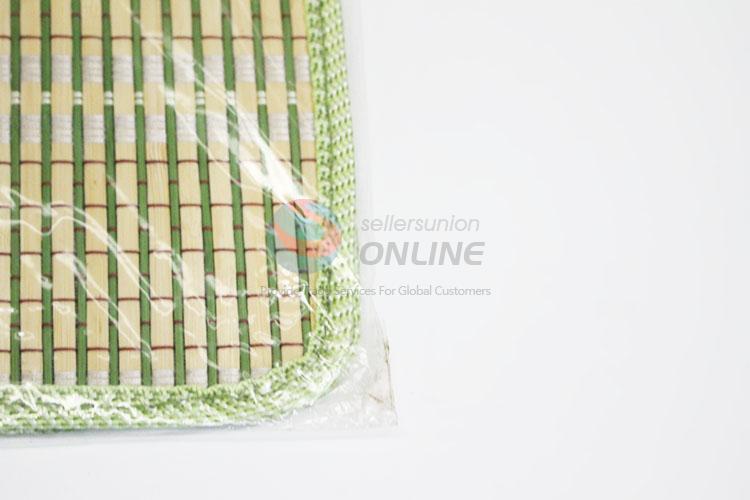 New Arrival Cheap Square Shaped Bamboo Weaving Material Kitchen Placemat Table Mat