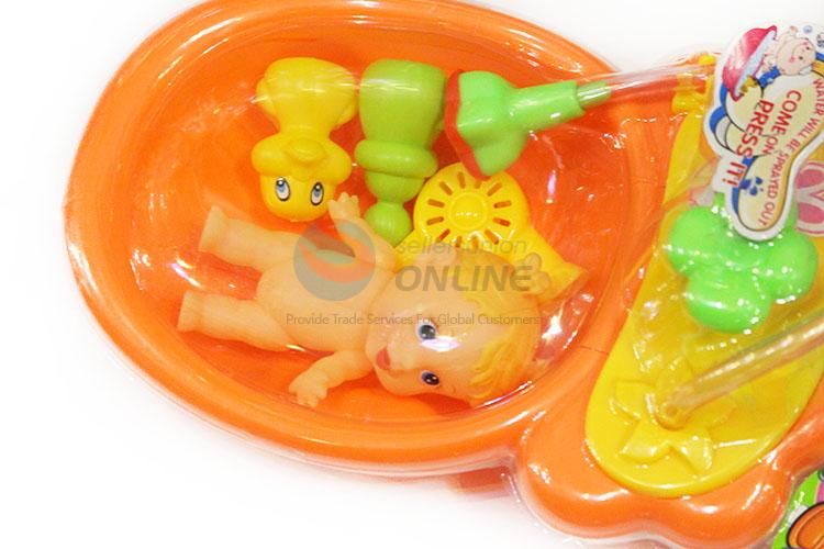 Promotional Custom Mini Plastic Dolls Bathtub Bathroom Accessory