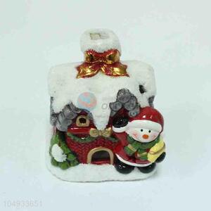 High Quality Christmas Porcelain Crafts with Light for Sale