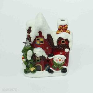 High Quality Christmas Porcelain Crafts with Light for Sale