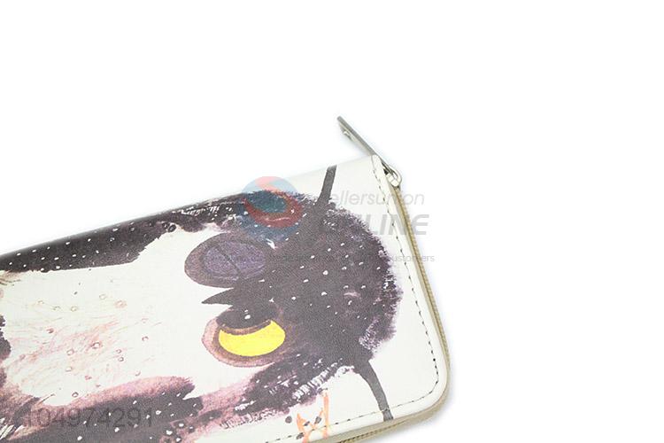 Modern Style Owl Pattern Long Wallet Women Wallets