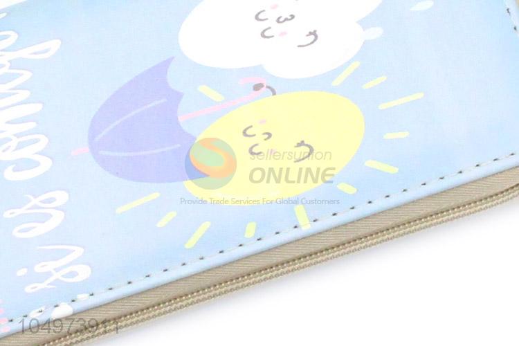 Wholesale Top Quality Blue Canvas Wallet for Women Female