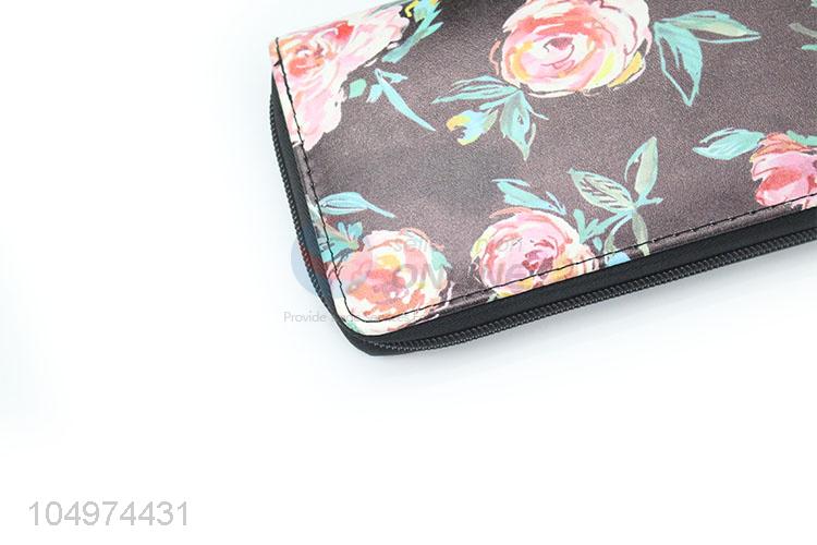 Good Factory Price Flower Printing Women's Purse Coin Money Bag