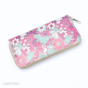 New Advertising PU Leather Wallet for Women Female