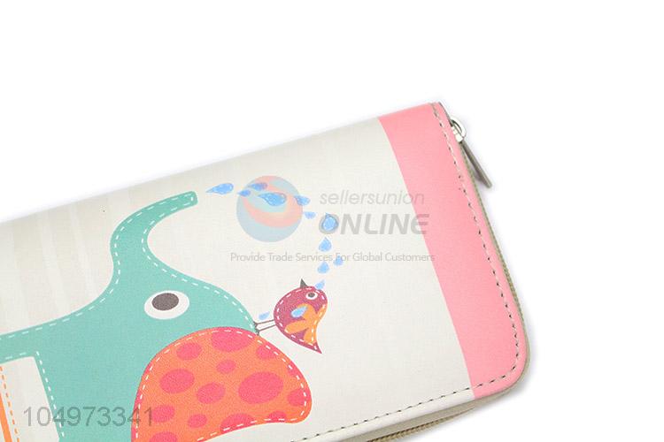 Factory Direct High Quality Cute Animal Pattern Women Wallets Purse Female Wallet Clutch Bag