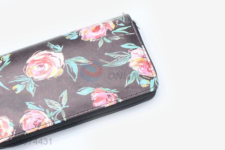 Good Factory Price Flower Printing Women's Purse Coin Money Bag