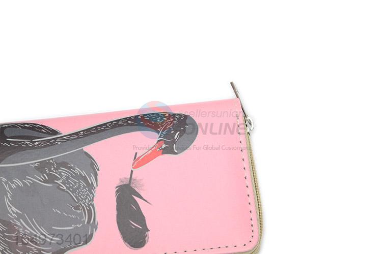 Unique Zipper Clutch Casual Zipper Purse for Women